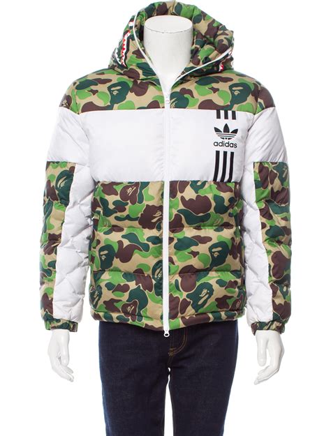 bape adidas puffer jacket replica|bape jackets for sale.